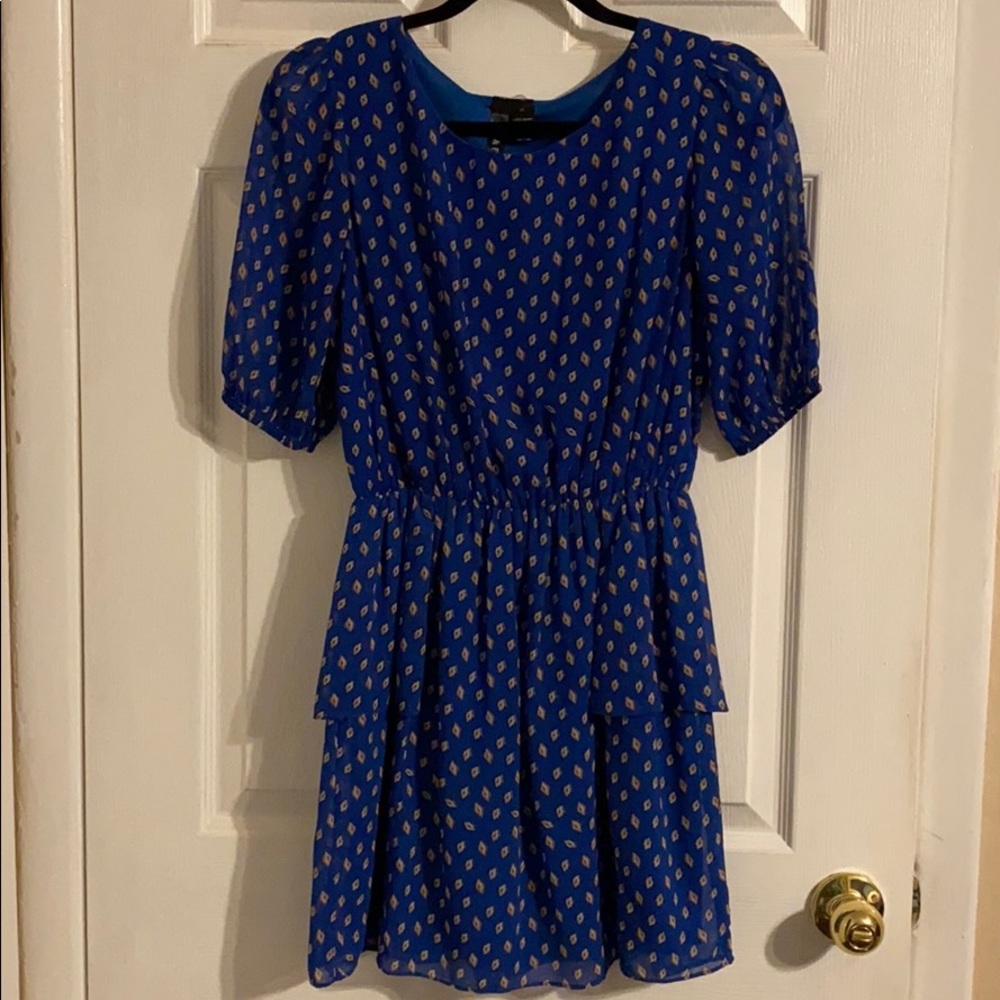 Blue dress